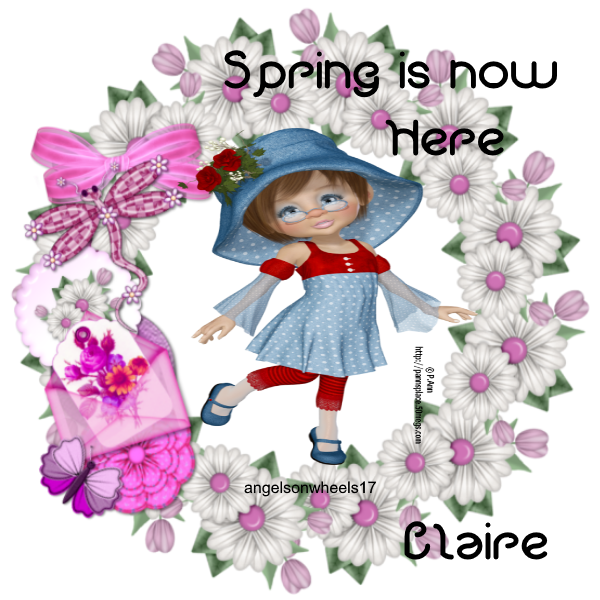 Spring is now here Claire